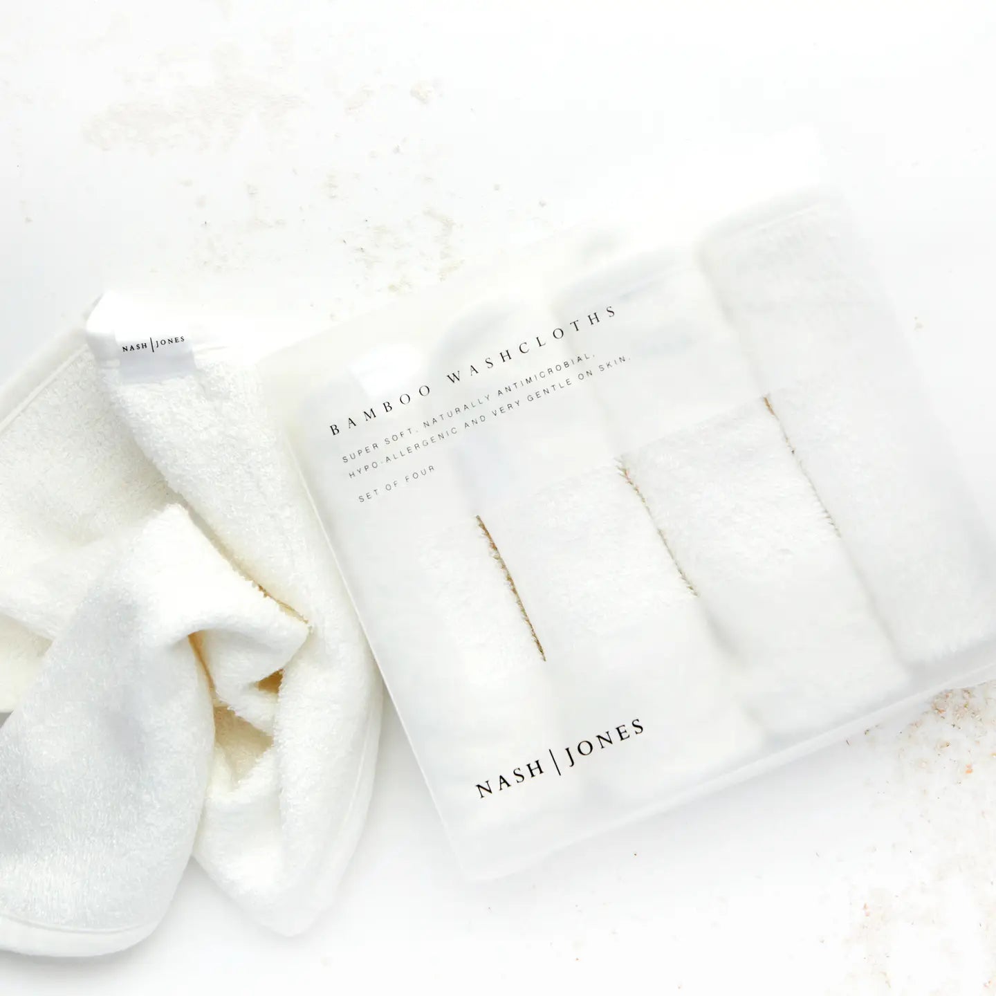 100% Bamboo Facial Washcloth